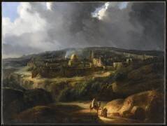 Vue de Jérusalem, prise de la vallée du Josaphat (Auguste de Forbin) - Muzeo.com