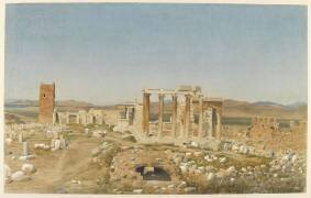 Vue de l'Acropole d'Athènes. L'Erechteion (Constant Moyaux) - Muzeo.com