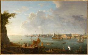 Vue du port de Lorient (Jean-François Hue) - Muzeo.com