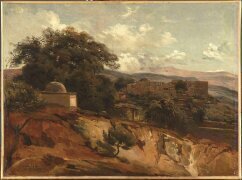 Vue prise à Broumâna, Liban (Antoine Alphonse Montfort) - Muzeo.com