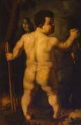 Double portrait du nain Morgante (Bronzino) - Muzeo.com