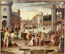 Arrestation et supplice de Thomas More (Antoine Caron) - Muzeo.com