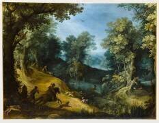 Chasse au cerf (Paul Bril) - Muzeo.com