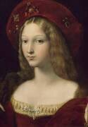 Détail de Jeanne d'Aragon (Raphaël) - Muzeo.com