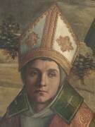 Détail de Saint Christophe, Saint Jérôme et Saint Louis de Toulouse (Giovanni Bellini) - Muzeo.com