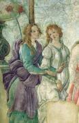 Vénus et les Grâces offrant des présents à une jeune fille (détail) (Sandro Botticelli) - Muzeo.com