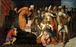 Esther devant Ahasuerus (Le Tintoret) - Muzeo.com