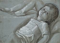 Etude pour une Figure allongée de l'Enfant Jésus (Giovanni Bellini) - Muzeo.com