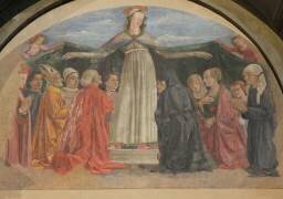 Fresque de la Madone de la Miséricorde (Domenico Ghirlandaio) - Muzeo.com
