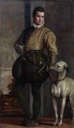 Garçon avec un lévrier (Paul Véronèse) - Muzeo.com