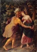 Hyanthe saluée par Francus (Toussaint Dubreuil) - Muzeo.com