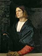 Jeune homme à casquette et gants (Titien) - Muzeo.com