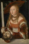 Judith tenant la tête d'Holopherne (Lucas Cranach l'Ancien) - Muzeo.com