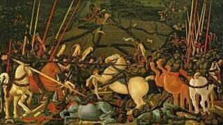 La bataille de San Romano (Paolo Uccello) - Muzeo.com
