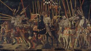 La bataille de San Romano (Paolo Uccello) - Muzeo.com
