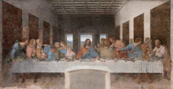 La cène (Restauration complète) (Léonard de Vinci) - Muzeo.com