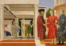 La flagellation du Christ (Piero della Francesca) - Muzeo.com
