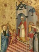 La présentation de la Vierge au Temple (Andrea di Bartolo) - Muzeo.com