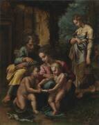 La Sainte Famille (Giulio Romano) - Muzeo.com