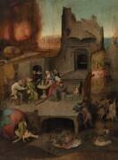 La tentation de saint Antoine (Jérôme Bosch) - Muzeo.com