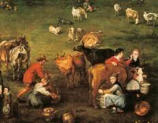 La vie des paysans (Jan Brueghel l'Ancien) - Muzeo.com