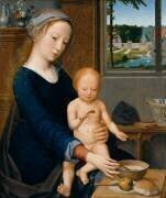 La Vierge à la soupe au lait (Gérard David) - Muzeo.com