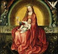 La Vierge à l'Enfant (Robert Campin) - Muzeo.com