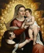 La Vierge à l'enfant avec saint Jean-Baptiste (Tiziano) - Muzeo.com