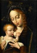 La Vierge et l'Enfant (Joos van Cleve) - Muzeo.com