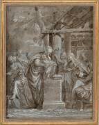 La vierge et l'enfant avec six anges musiciens (Paolo Veronese) - Muzeo.com