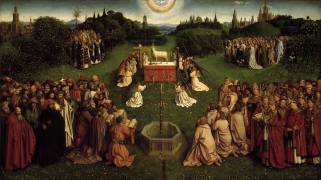 L'Adoration de l'agneau mystique (Jan van Eyck) - Muzeo.com