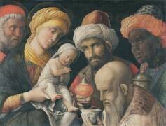 L'adoration des Mages (Andrea Mantegna) - Muzeo.com