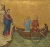 L'appel des apôtres Pierre et André (Duccio di Buoninsegna) - Muzeo.com