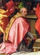 L'Assomption de Marie (détail montrant saint Nicolas de Myre) (Andrea del Sarto) - Muzeo.com