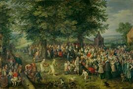 Le banquet de mariage (Jan Brueghel l'Ancien) - Muzeo.com