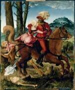 Le Chevalier, la jeune fille et la Mort (Hans Baldung) - Muzeo.com