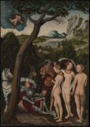 Le jugement de Pâris (Lucas Cranach l'Ancien) - Muzeo.com