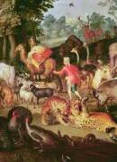 Le paradis terrestre (Jan Brueghel l'Ancien) - Muzeo.com