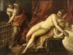 Leda et le cygne (Le Tintoret) - Muzeo.com
