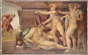 L'ivresse de Noé (Paul Baudry) - Muzeo.com