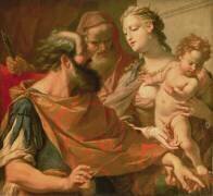 Moïse marchant sur la couronne de Pharaon (Sebastiano Ricci) - Muzeo.com