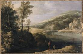 Paysage aux pêcheurs (Paul Bril) - Muzeo.com
