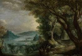 Paysage imaginaire (Jan Brueghel l'Ancien) - Muzeo.com