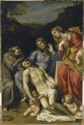 Piéta avec saint François et sainte Marie-Madeleine (Annibale Carracci) - Muzeo.com