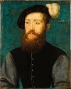 Portrait de Charles de Cossé, comte de Brissac (v.1506-1564) (Corneille de Lyon) - Muzeo.com