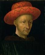 Portrait de Charles VII (Jean Fouquet) - Muzeo.com