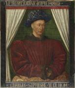 Portrait de Charles VII (1403-1461) (Jean Fouquet) - Muzeo.com