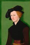 Portrait de femme (Lucas Cranach l'Ancien) - Muzeo.com