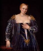 Portrait de femme dit La Belle Nani. Avec cadre. (Paolo Veronese) - Muzeo.com