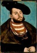 Portrait de Jean-Frédéric le Magnanime, électeur de Saxe (Lucas Cranach l'Ancien) - Muzeo.com